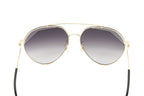 Missoni Women's Sunglasses Round Pilot Black/Gold