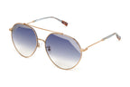 Missoni Women's Sunglasses Round Pilot Gold/Blue
