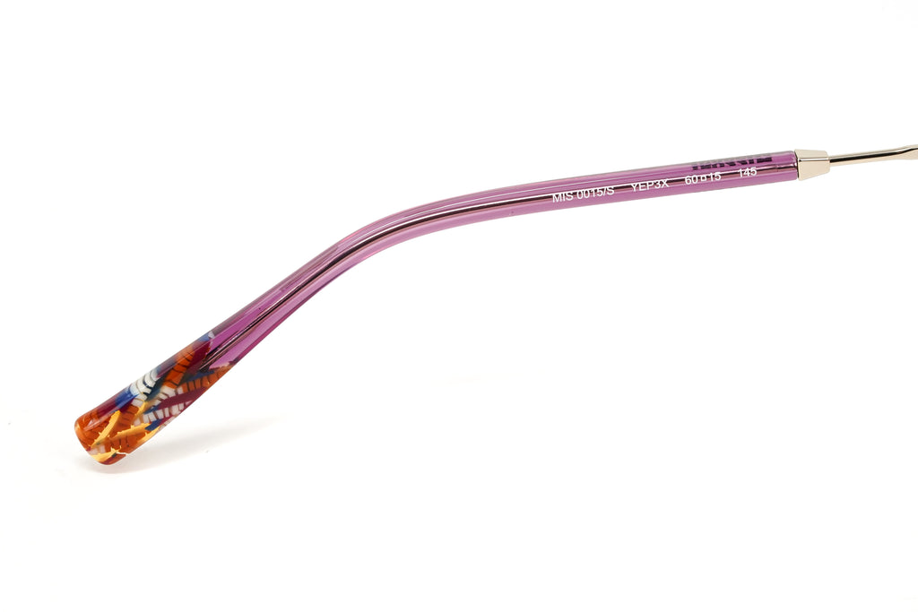 Missoni Women's Sunglasses Round Pilot Silver/Pink