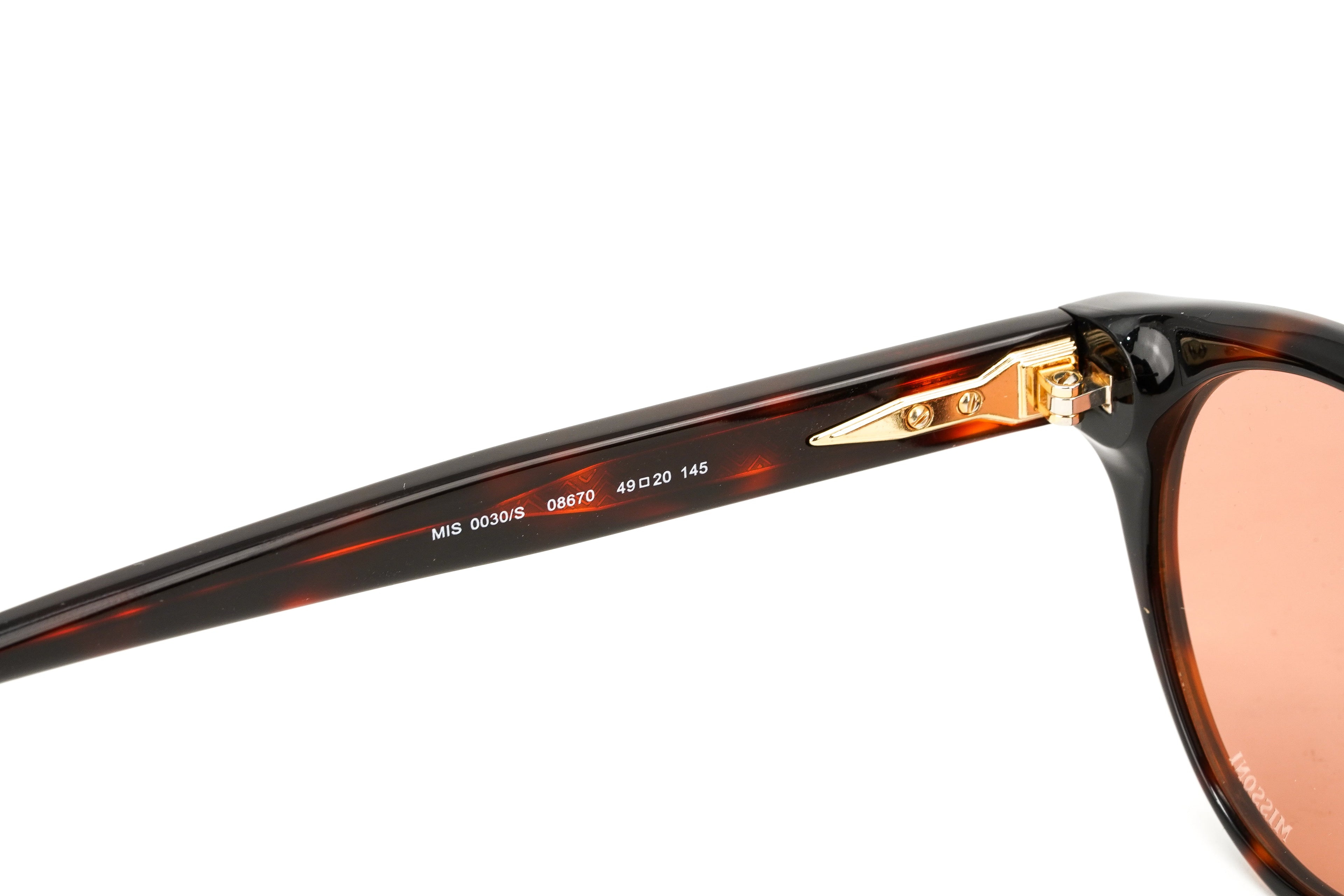 Missoni Women's Sunglasses Round Dark Havana
