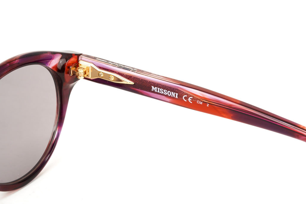 Missoni Women's Sunglasses Round Pink/Red Horn