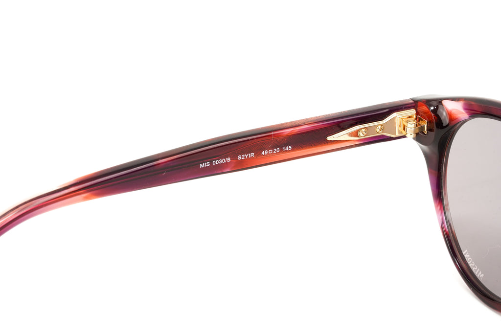 Missoni Women's Sunglasses Round Pink/Red Horn
