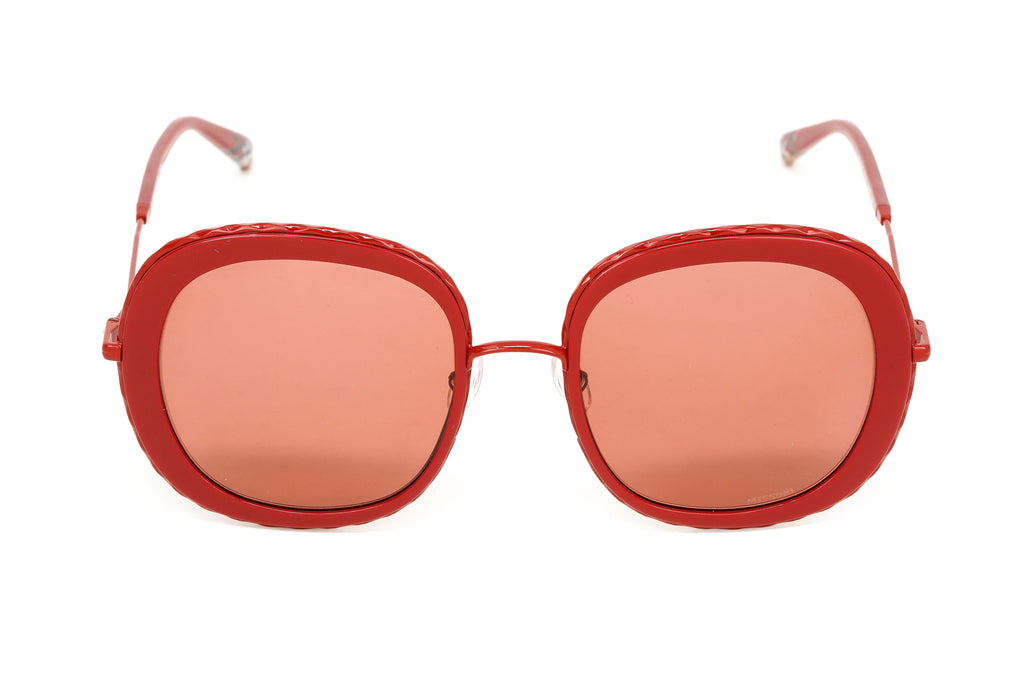 Missoni Women's Sunglasses Oversized Square Red