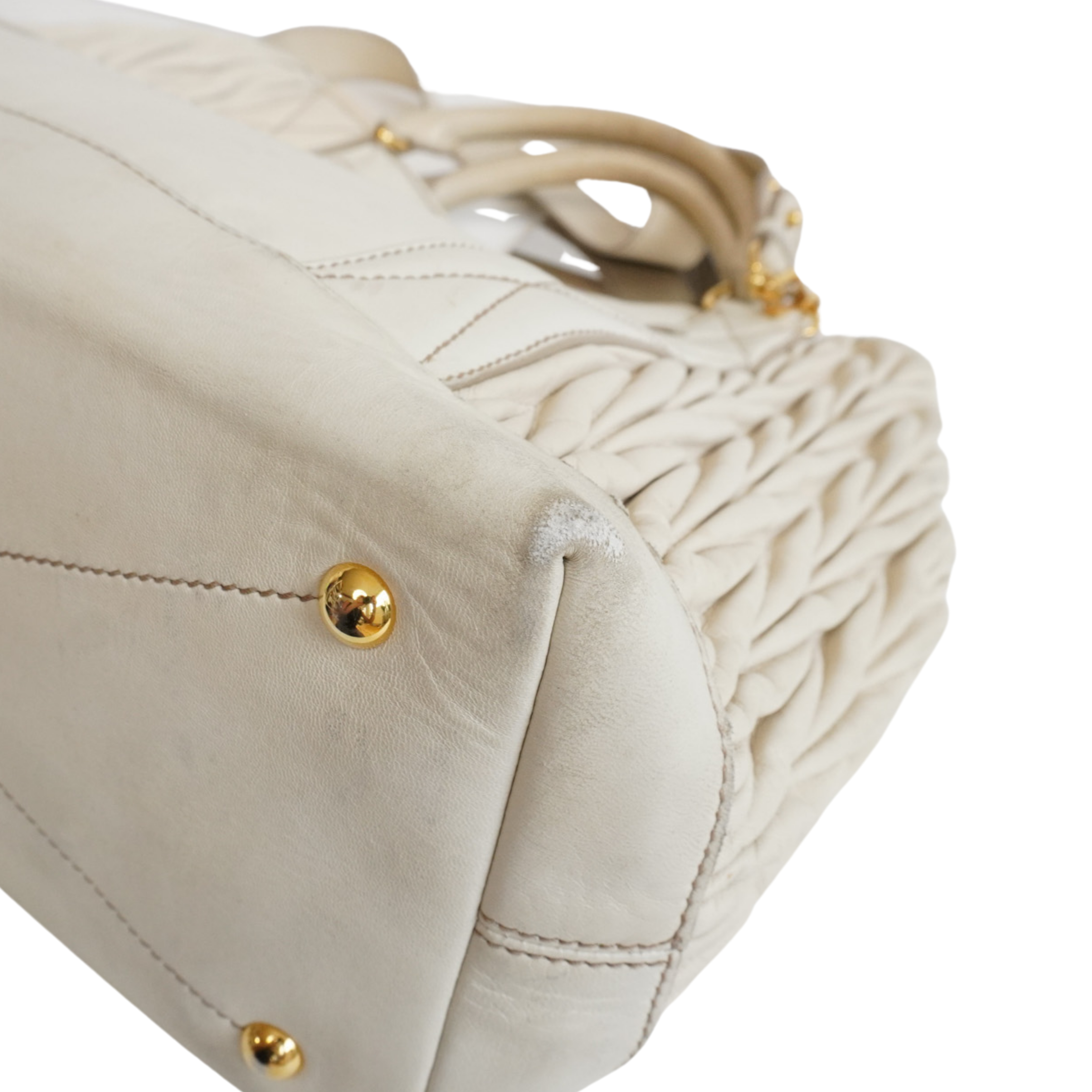 Miu Miu 'Tess' Matelasse Tote Bag