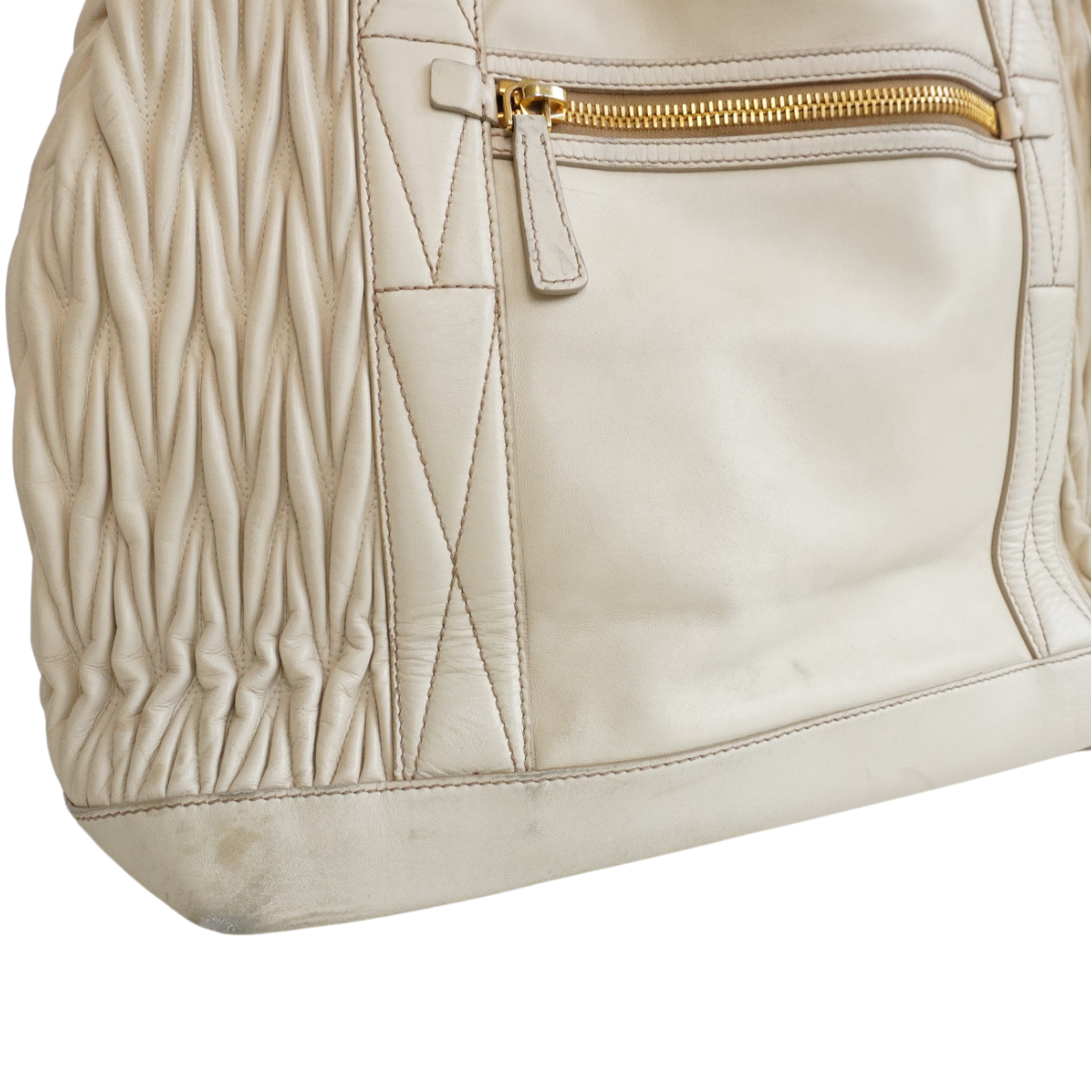 Miu Miu 'Tess' Matelasse Tote Bag