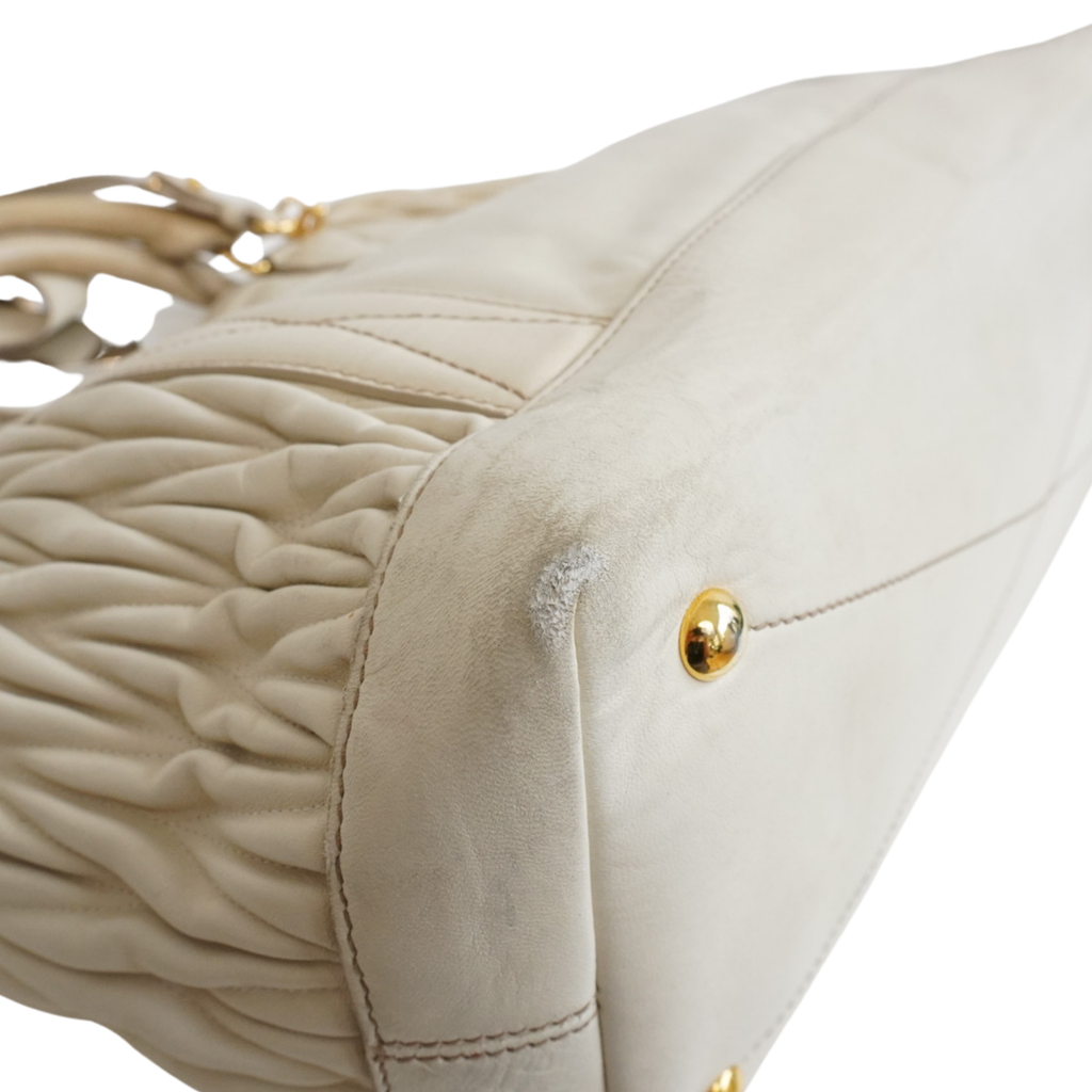 Miu Miu 'Tess' Matelasse Tote Bag