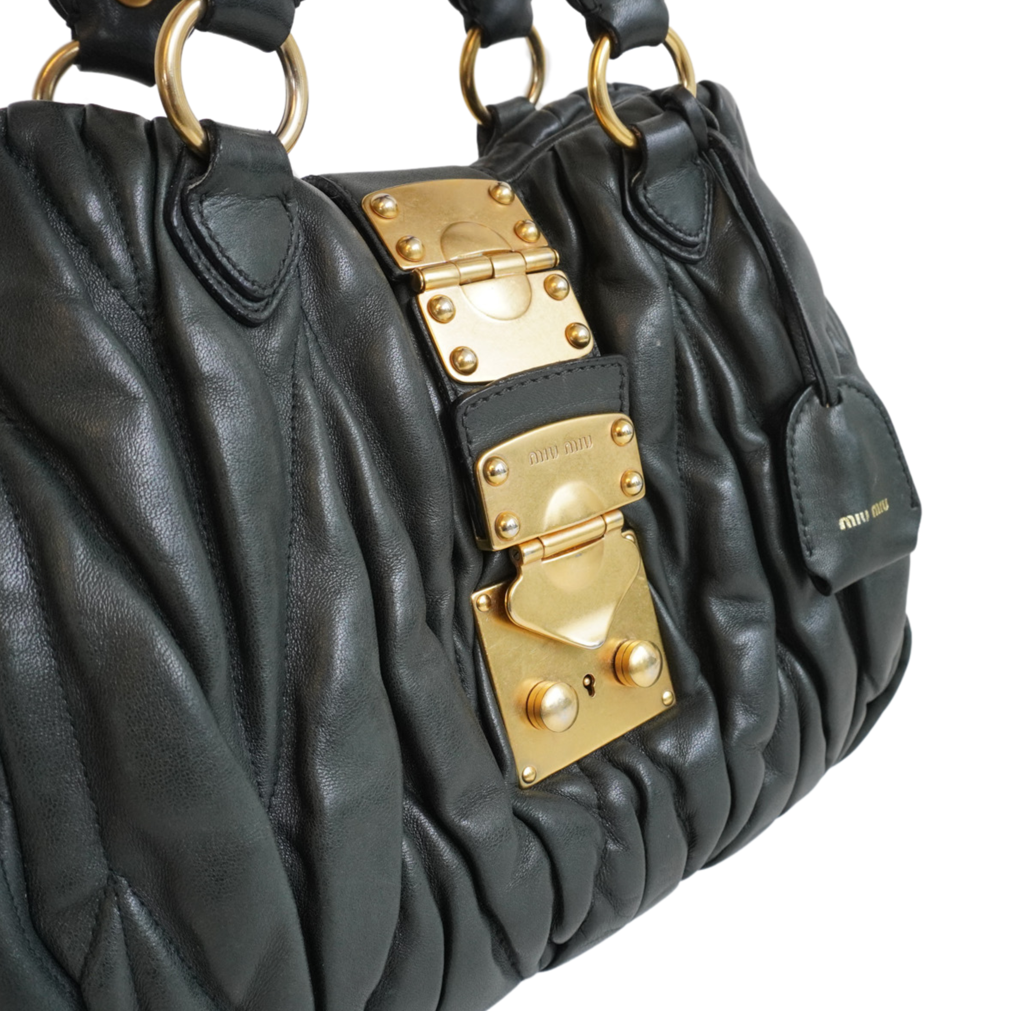Miu Miu 'Matelasse Coffer' Handbag