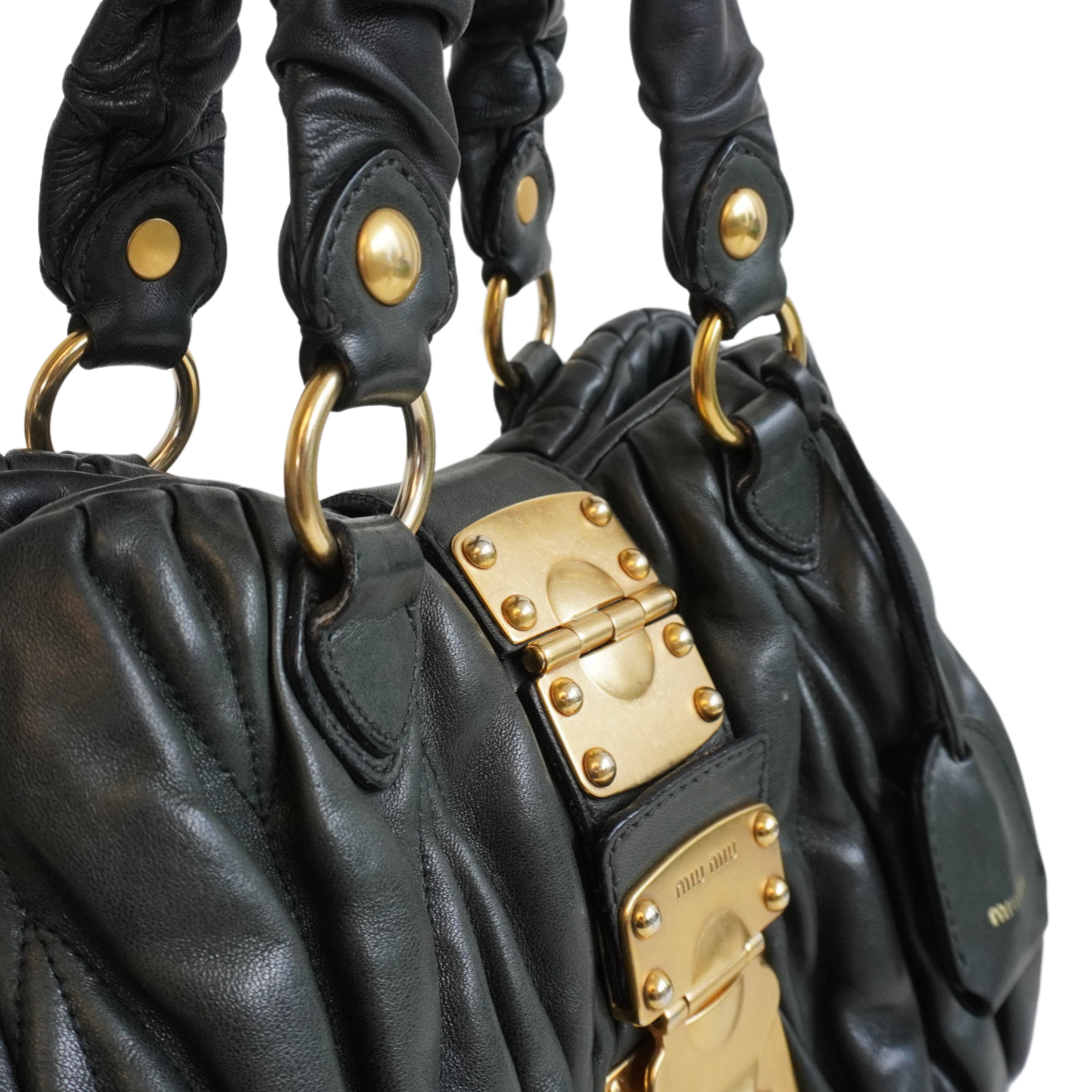 Miu Miu 'Matelasse Coffer' Handbag
