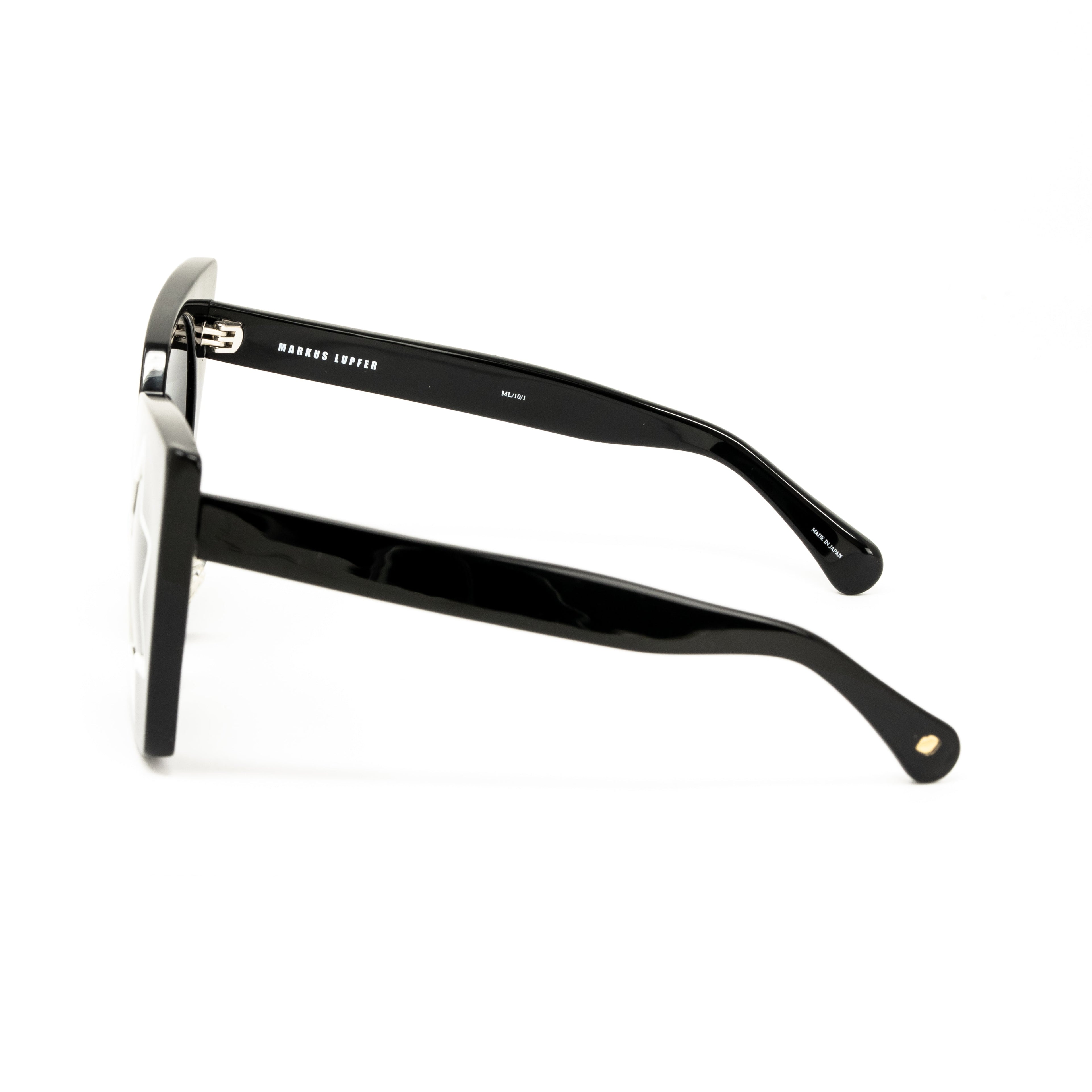 Markus Lupfer x Linda Farrow Black Sunglasses