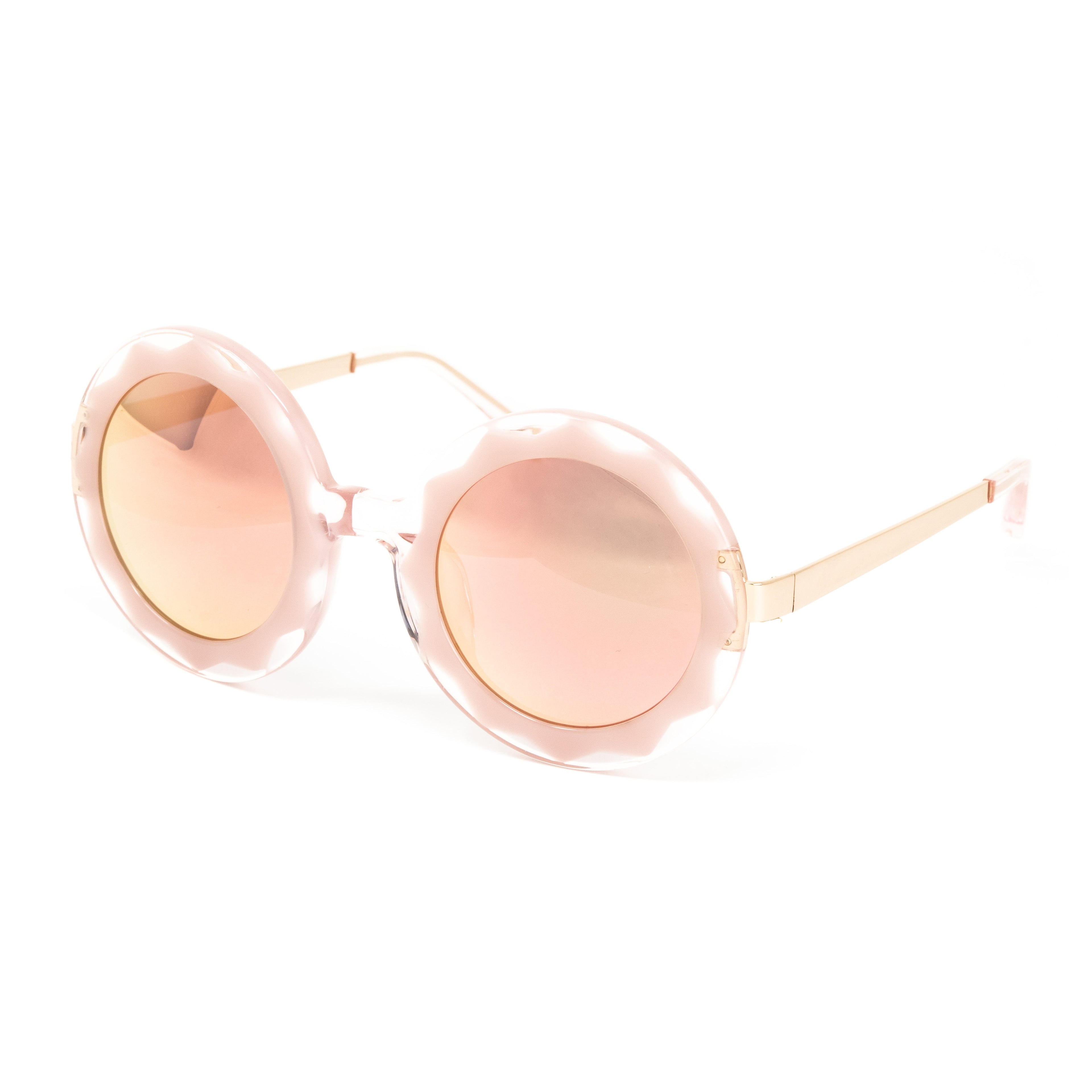 Markus Lupfer x Linda Farrow Pink Sunglasses