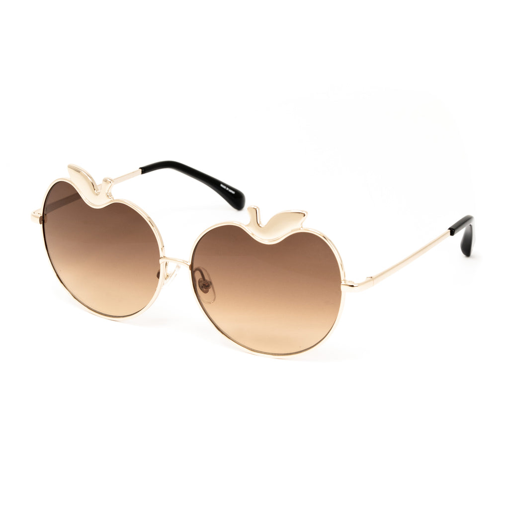 Markus Lupfer x Linda Farrow Brown Sunglasses