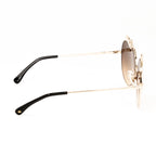 Markus Lupfer x Linda Farrow Brown Sunglasses