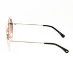 Markus Lupfer x Linda Farrow Gold Sunglasses