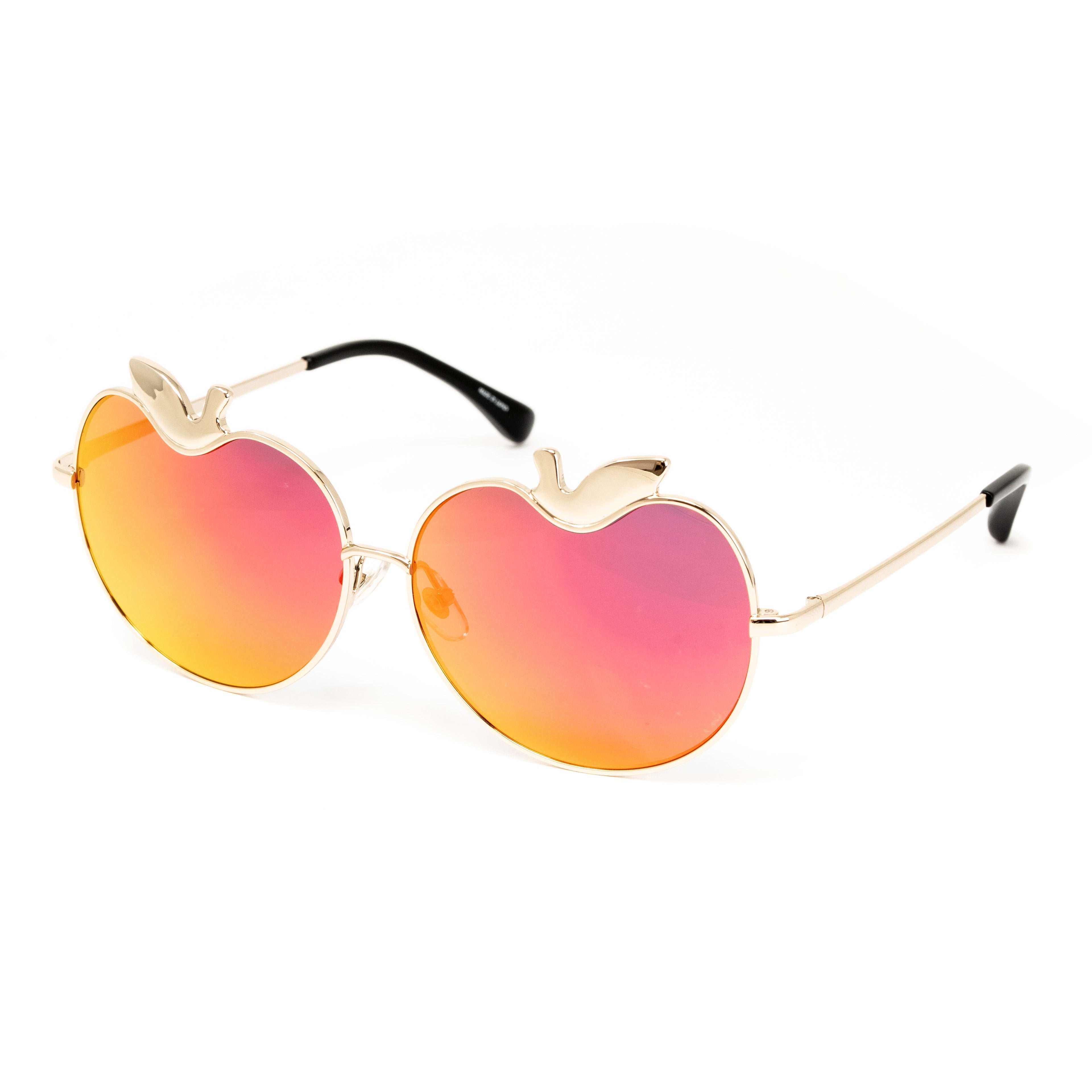 Markus Lupfer x Linda Farrow Gold Sunglasses
