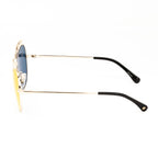 Markus Lupfer x Linda Farrow Gold Sunglasses