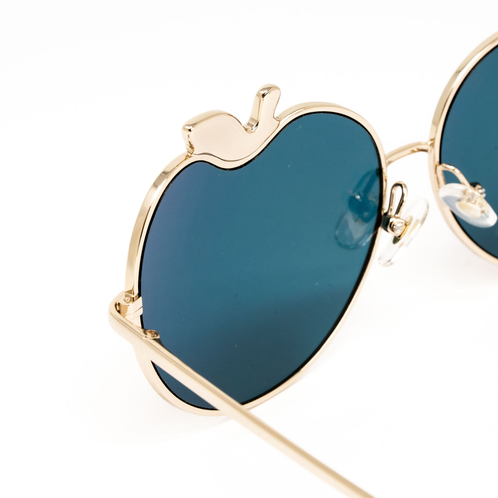 Markus Lupfer x Linda Farrow Gold Sunglasses