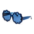 Markus Lupfer x Linda Farrow Blue Sunglasses