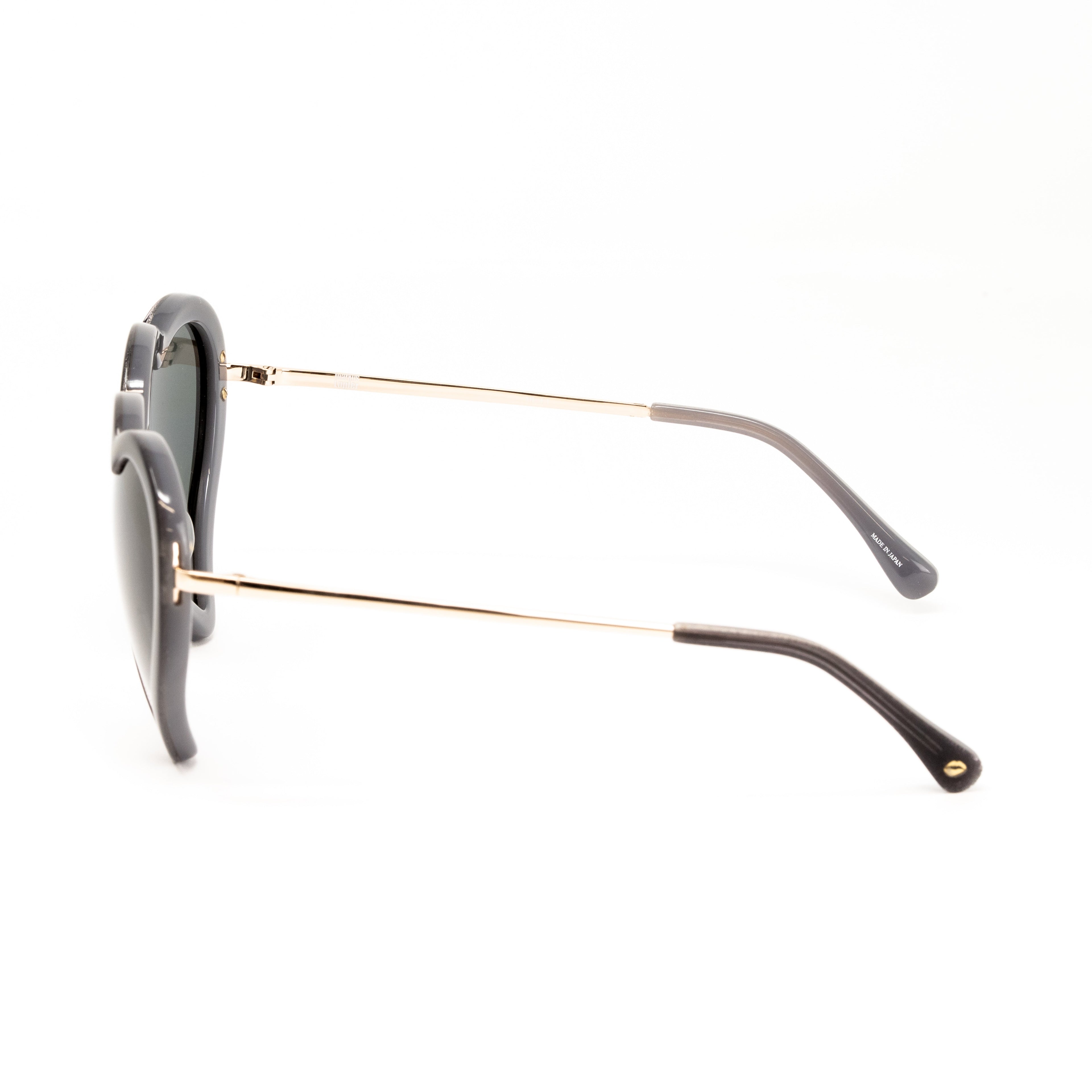 Markus Lupfer x Linda Farrow Black Sunglasses