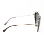 Markus Lupfer x Linda Farrow Black Sunglasses