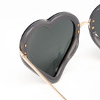 Markus Lupfer x Linda Farrow Black Sunglasses