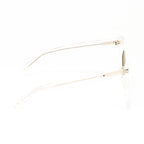 Markus Lupfer x Linda Farrow Clear Sunglasses