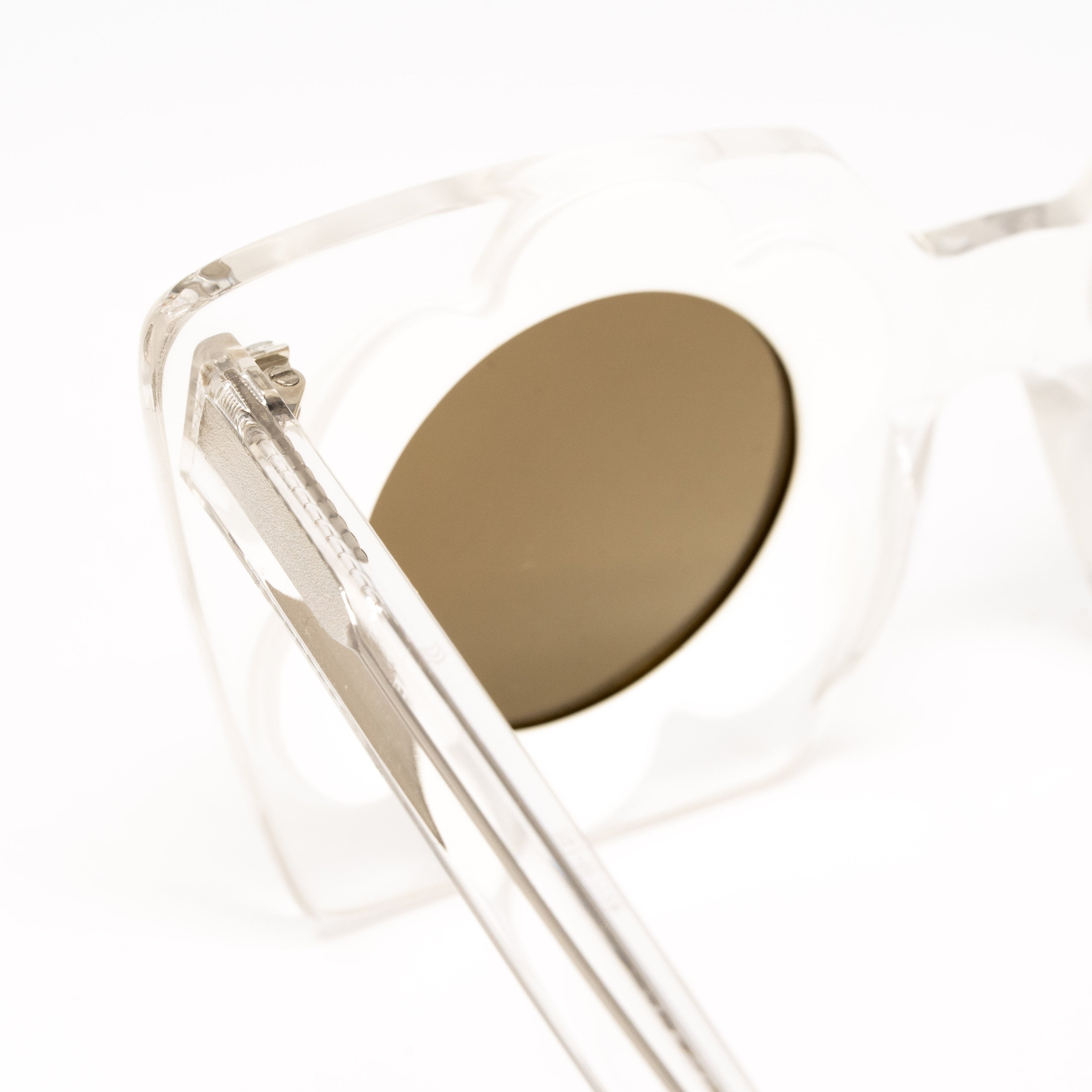 Markus Lupfer x Linda Farrow Clear Sunglasses