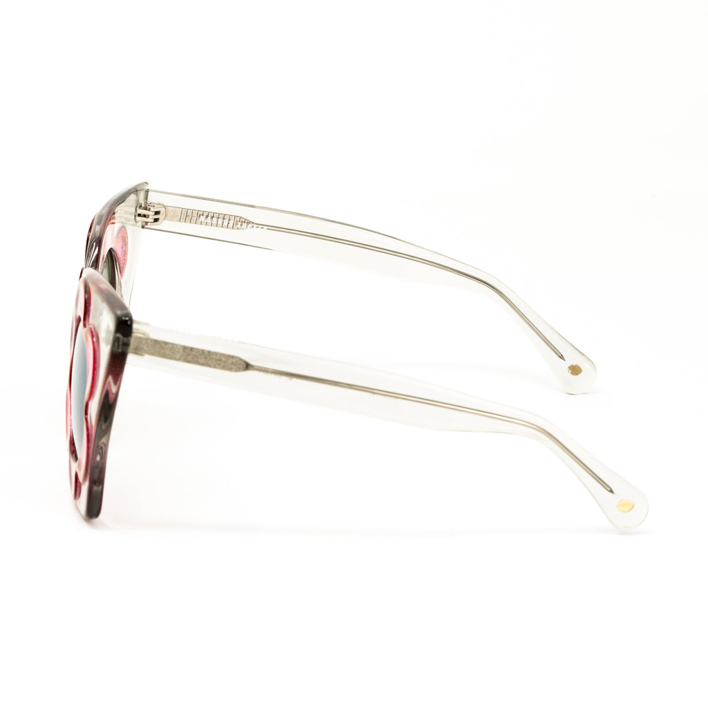 Markus Lupfer x Linda Farrow Clear Sunglasses