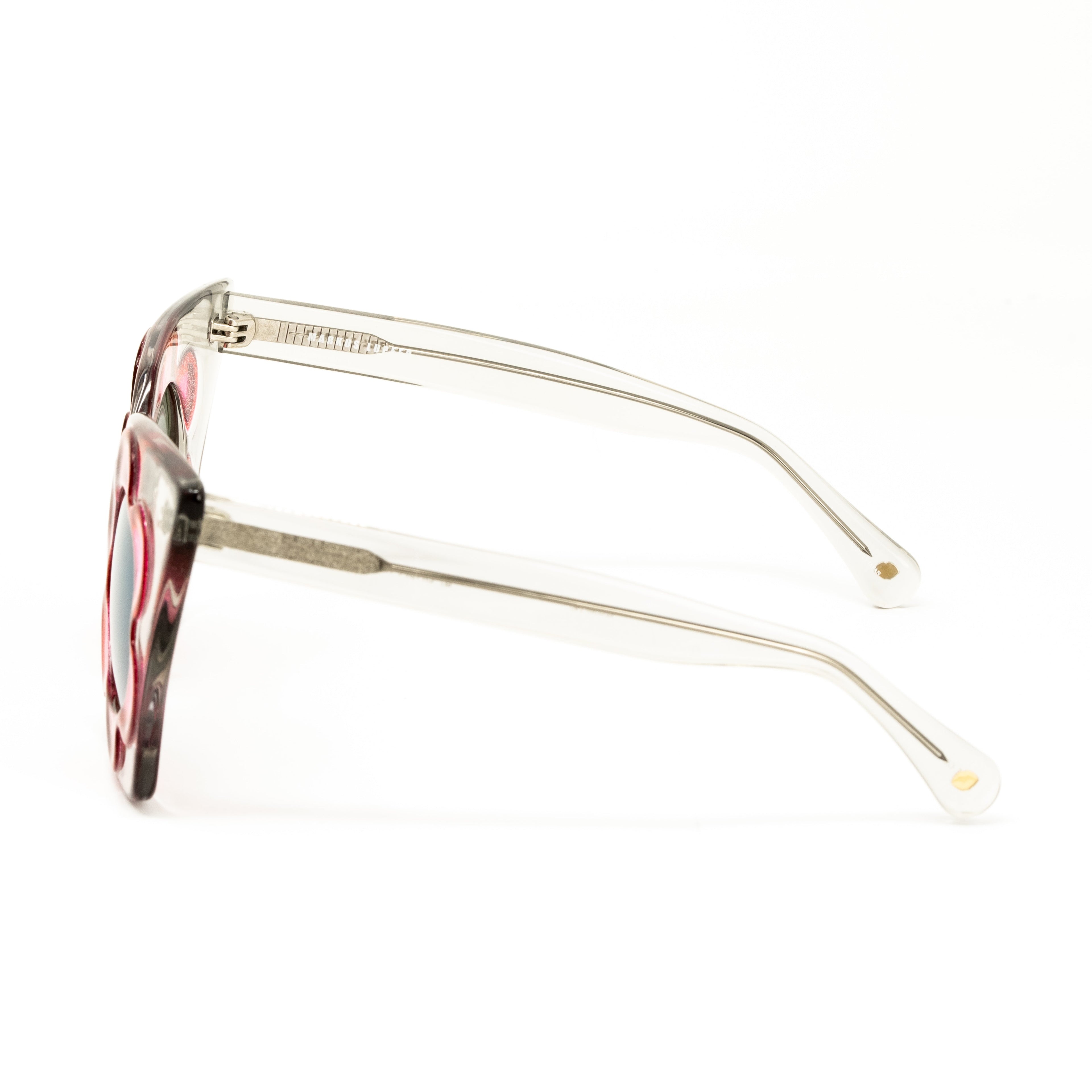 Markus Lupfer x Linda Farrow Clear Sunglasses