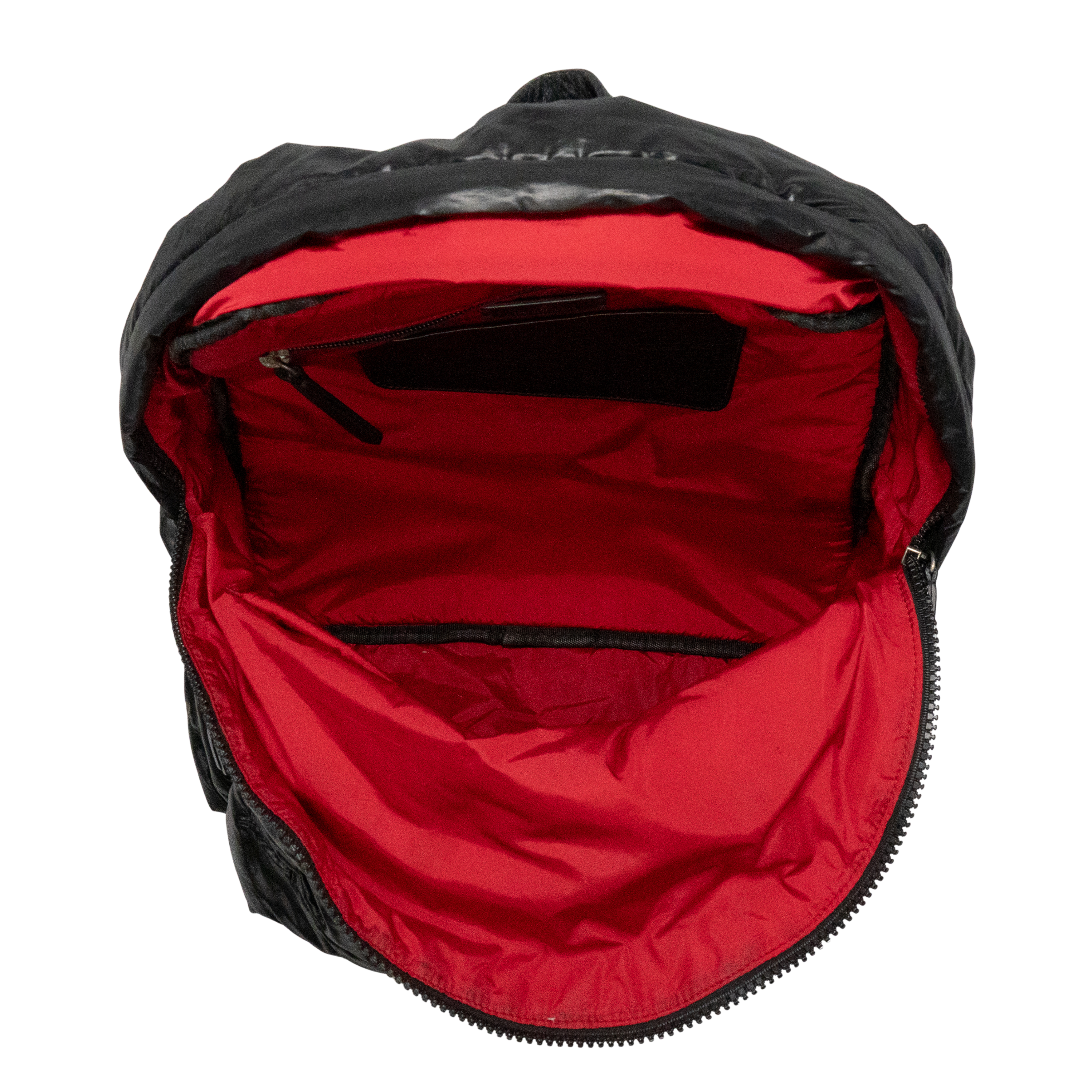 Moncler Black Nylon Puffer Backpack