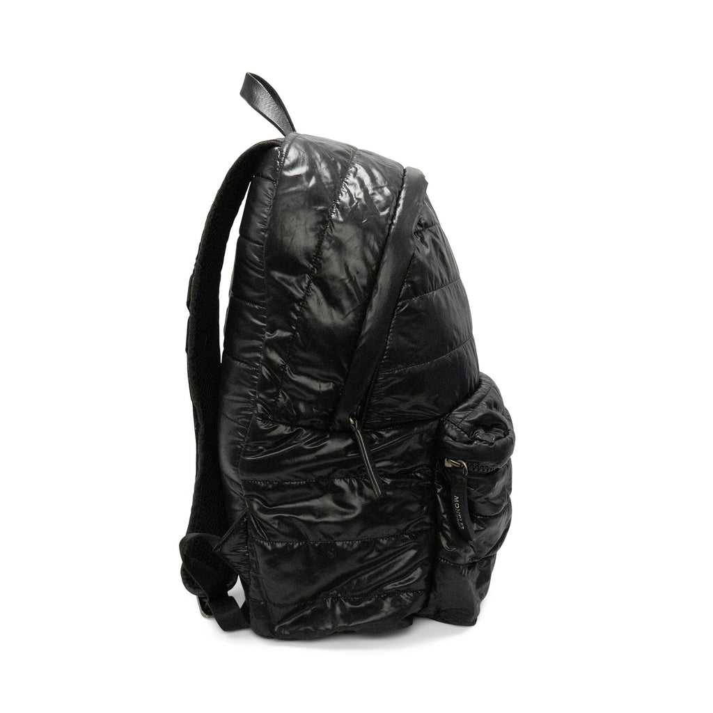 Moncler Black Nylon Puffer Backpack
