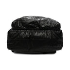 Moncler Black Nylon Puffer Backpack