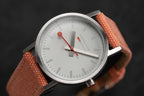 Mondaine Ladies Watch Classic White Orange