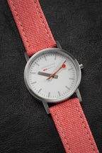 Mondaine Ladies Watch Classic White Coral