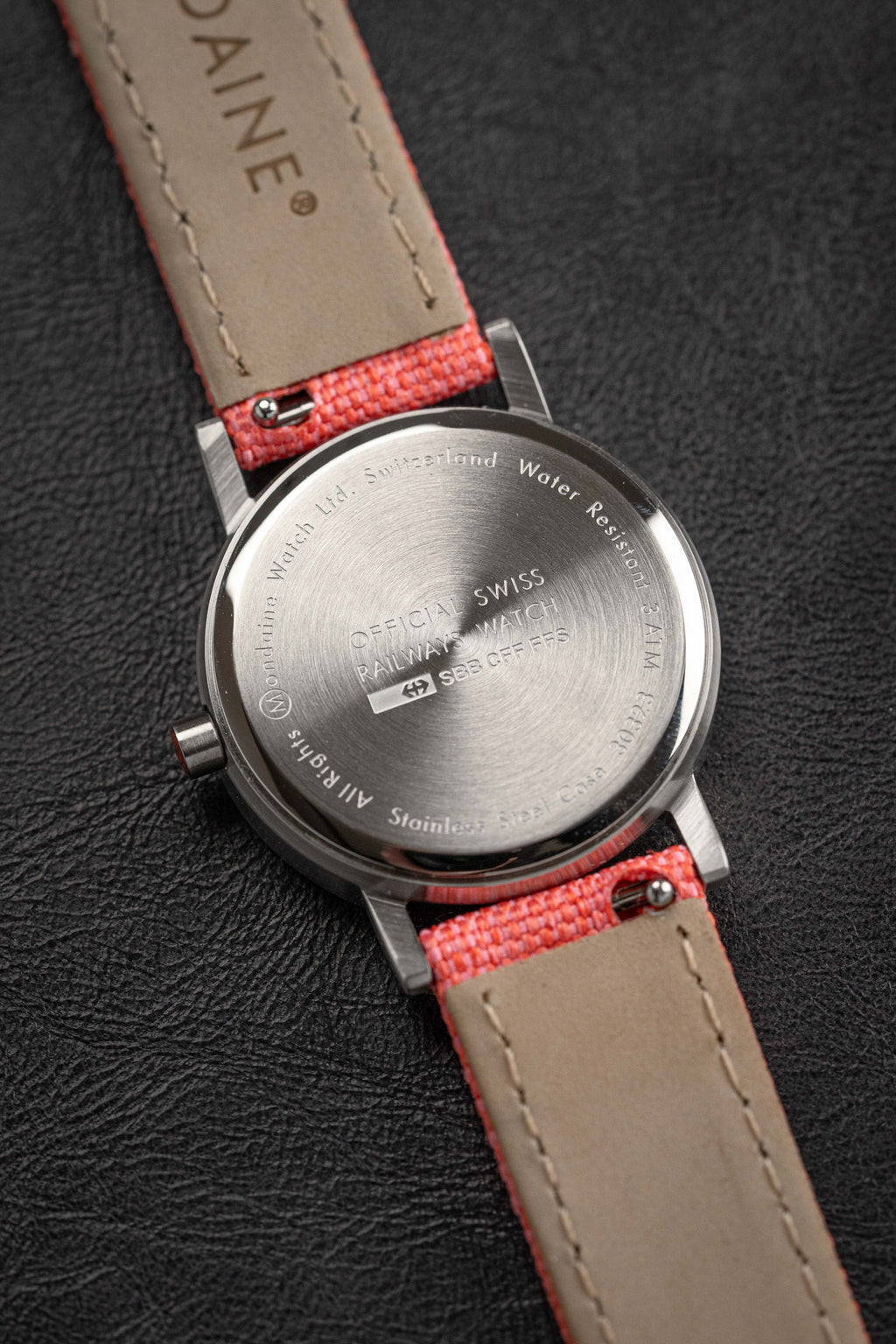 Mondaine Ladies Watch Classic White Coral