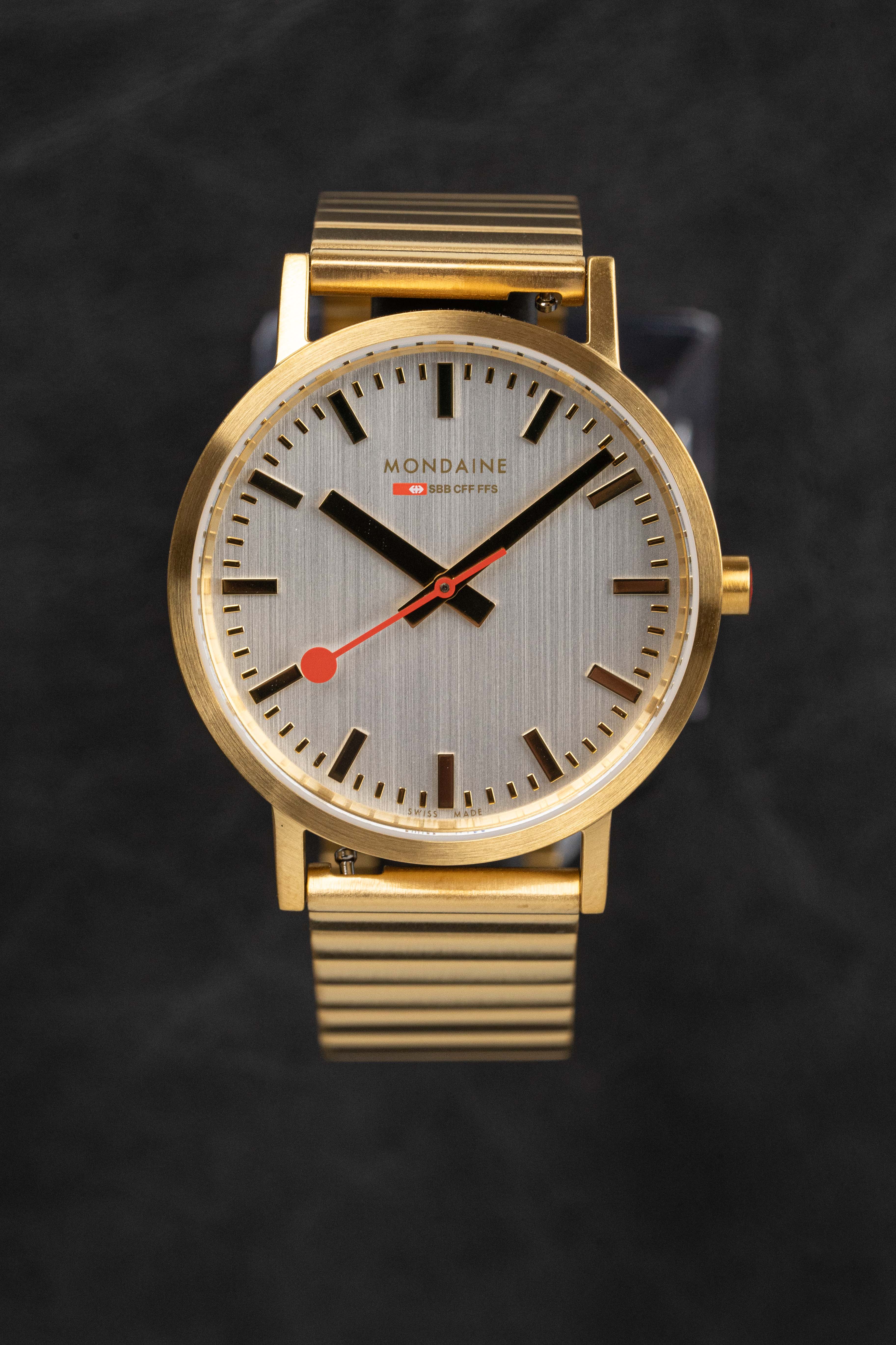 Mondaine Ladies Watch Classic White Gold