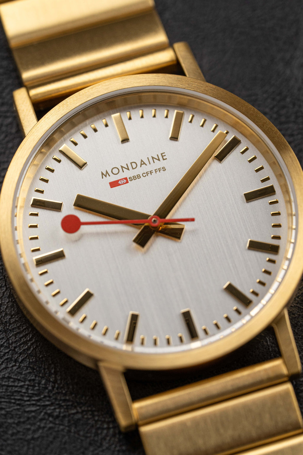 Mondaine Ladies Watch Classic White Gold