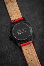 Mondaine Ladies Watch Essence Black Red