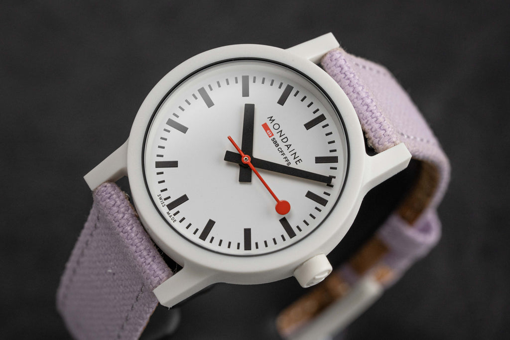 Mondaine Ladies Watch Essence White Lavender