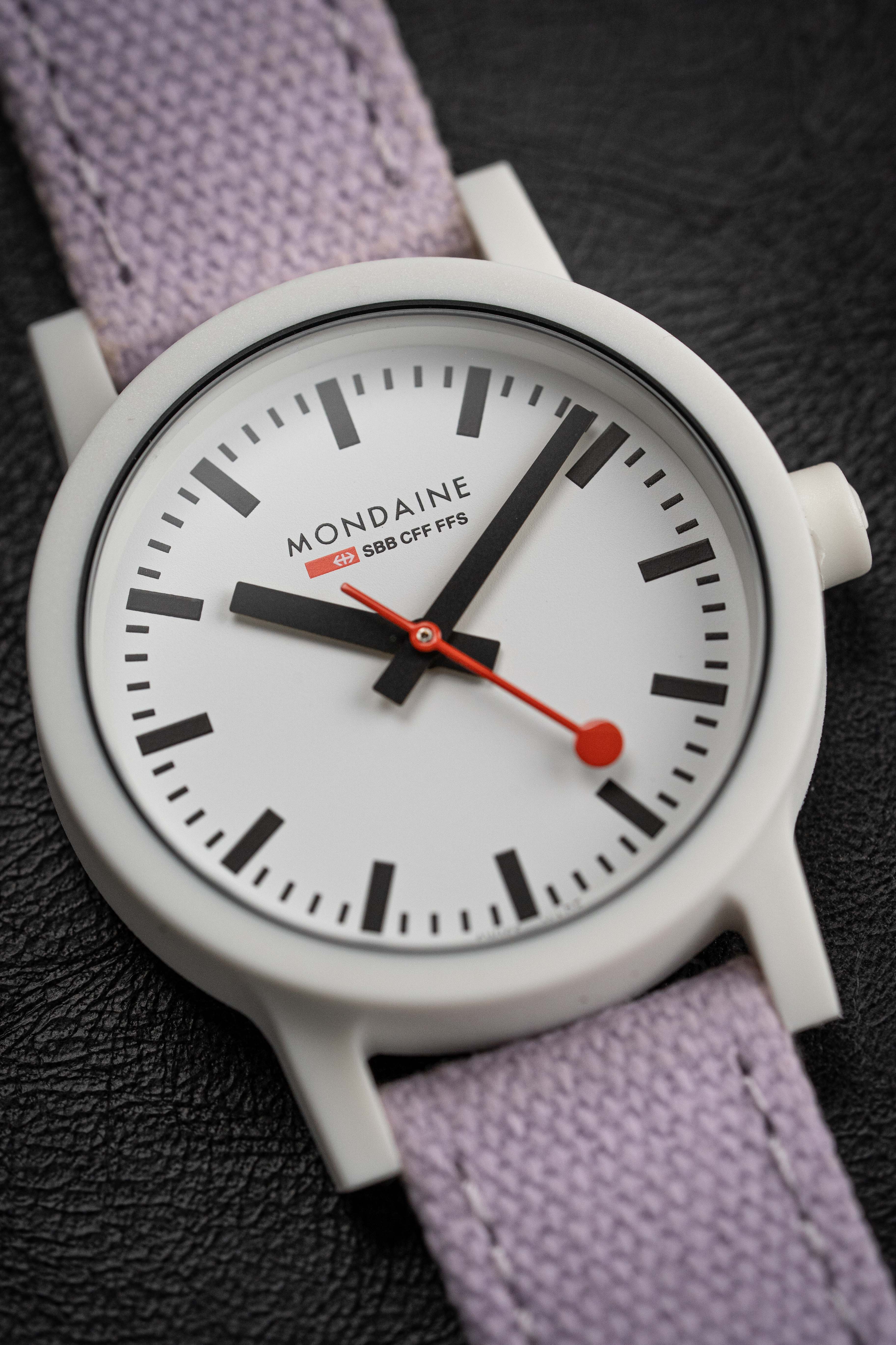 Mondaine Ladies Watch Essence White Lavender