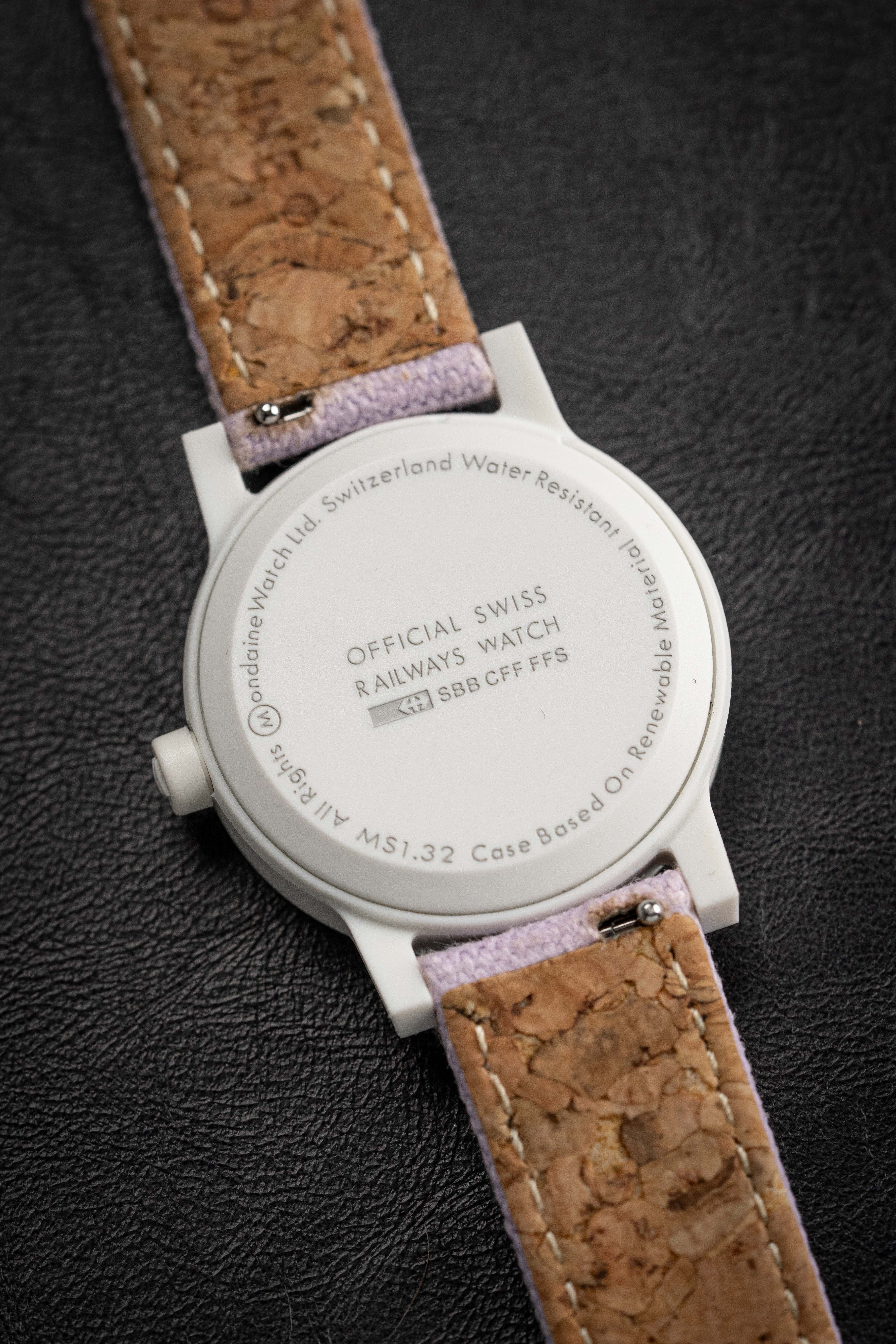 Mondaine Ladies Watch Essence White Lavender