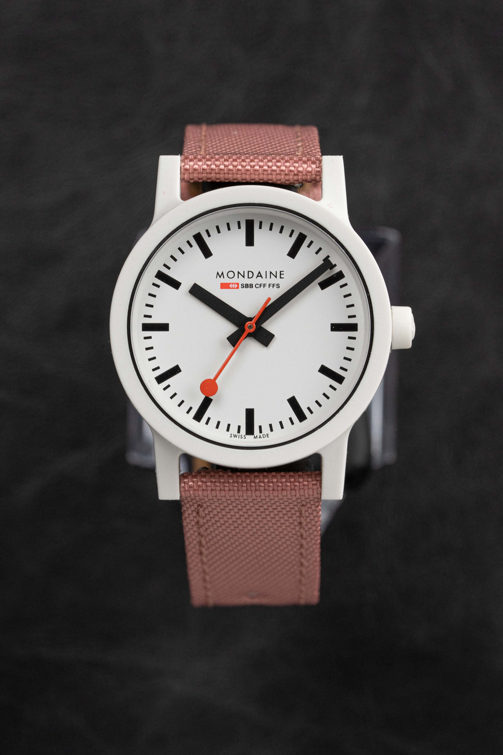 Mondaine Ladies Watch Essence White Pink