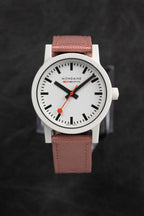 Mondaine Ladies Watch Essence White Pink