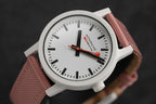 Mondaine Ladies Watch Essence White Pink