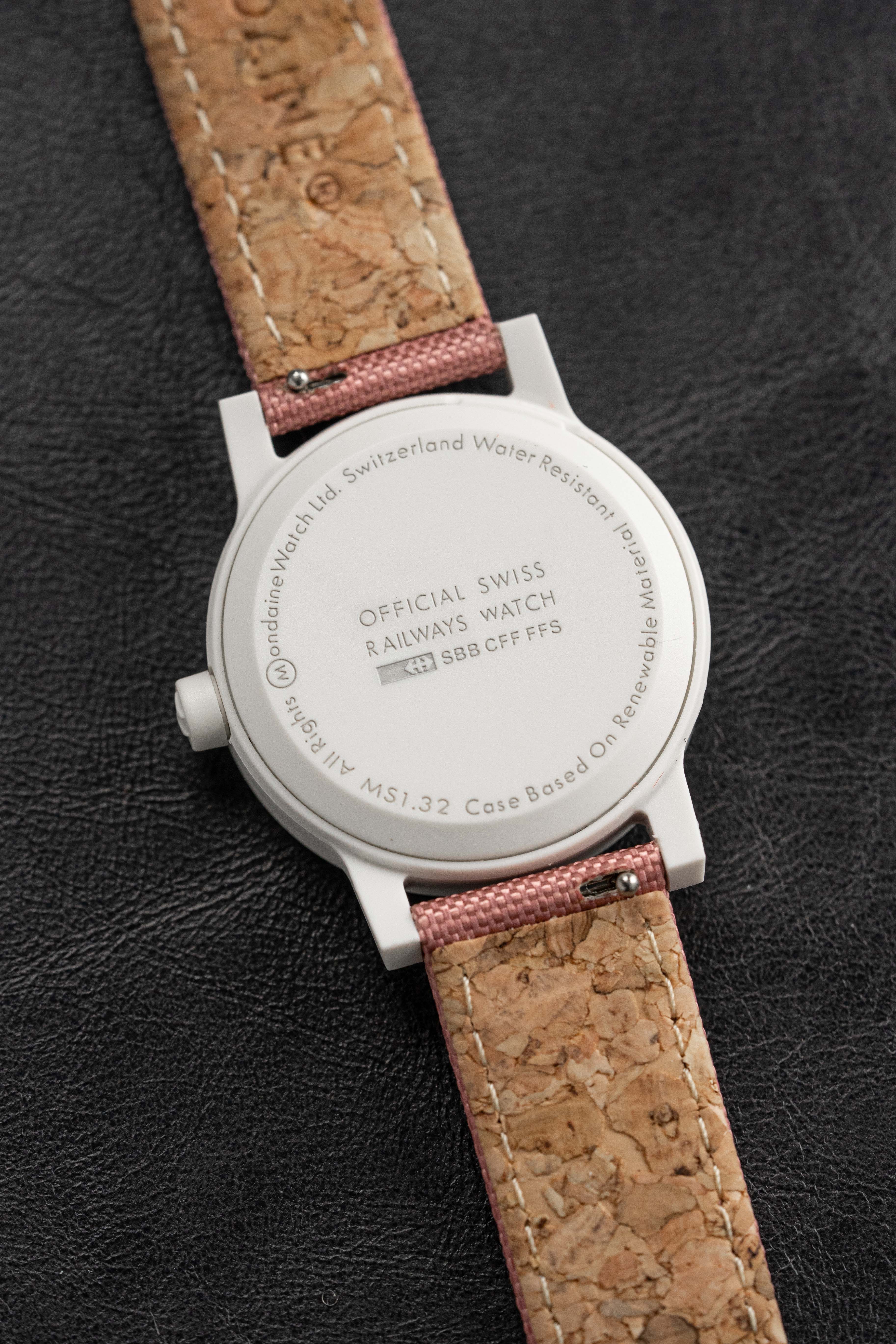Mondaine Ladies Watch Essence White Pink