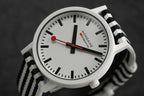 Mondaine Watch Essence Black White