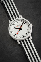 Mondaine Watch Essence Black White