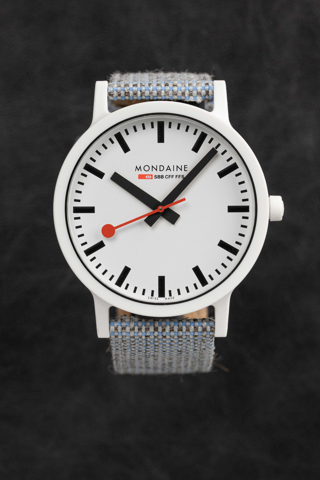 Mondaine Watch Essence Light Blue