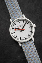 Mondaine Watch Essence Light Blue