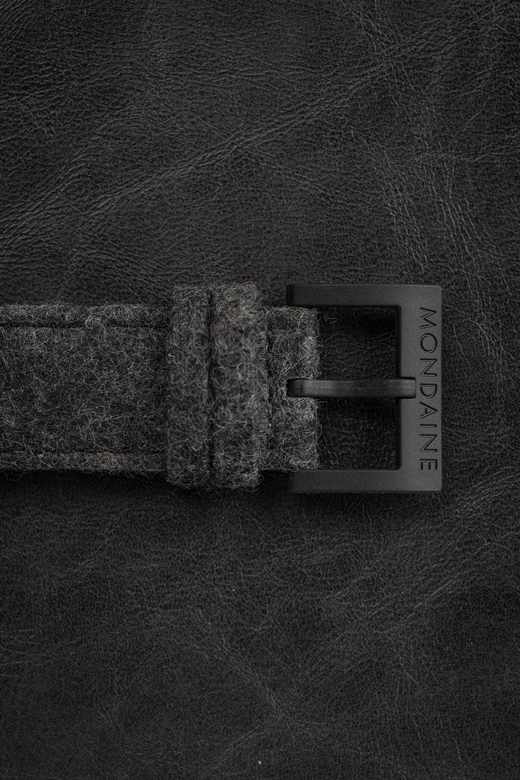 Mondaine Watch Essence Black Grey