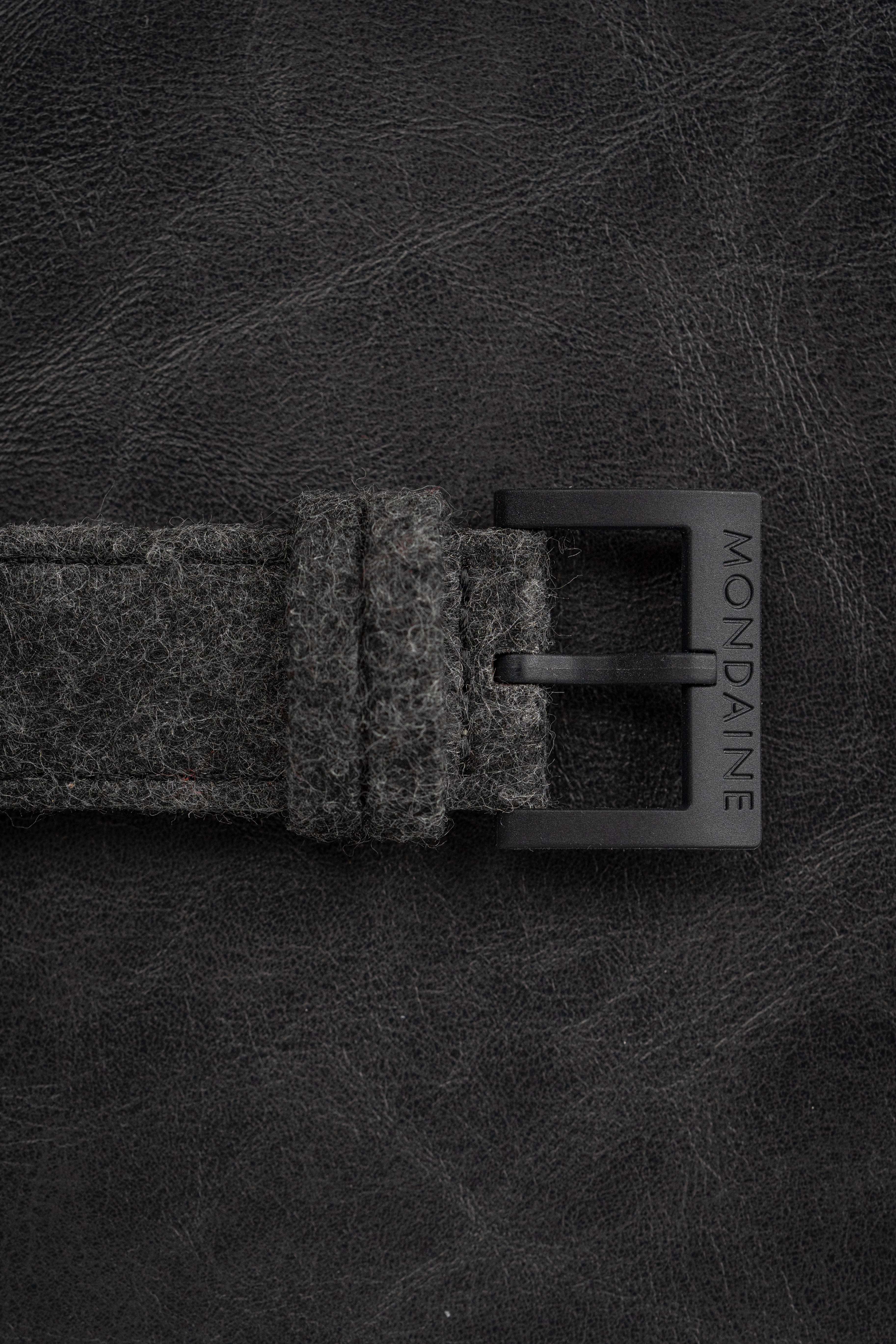 Mondaine Watch Essence Black Grey